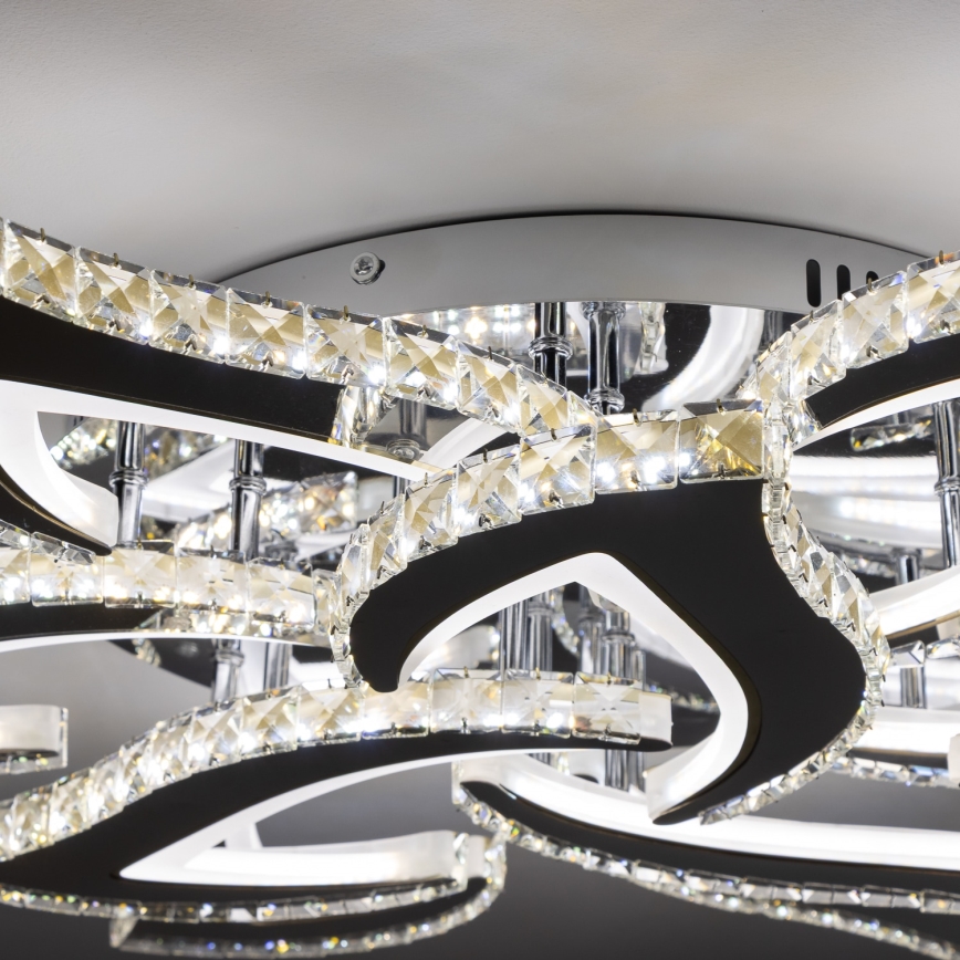 Brilagi - LED Prigušivi nadgradni luster TWIST LED/180W/230V 3000-6500K + Daljinski upravljač