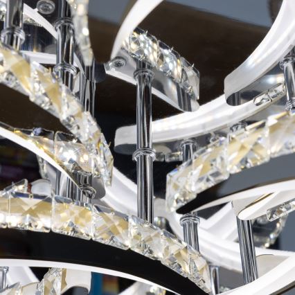 Brilagi - LED Prigušivi nadgradni luster TWIST LED/180W/230V 3000-6500K + Daljinski upravljač