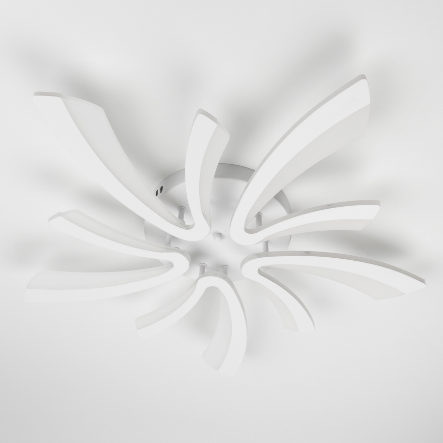 Brilagi - LED Prigušivi nadgradni luster TWIST LED/55W/230V 3000-6500K bela + Daljinski upravljač