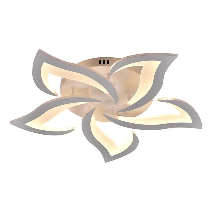 Brilagi - LED Prigušivi nadgradni luster TWIST LED/55W/230V 3000-6500K bela + Daljinski upravljač