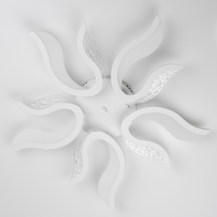 Brilagi - LED Prigušivi nadgradni luster TWIST LED/65W/230V 3000-6500K bela + Daljinski upravljač