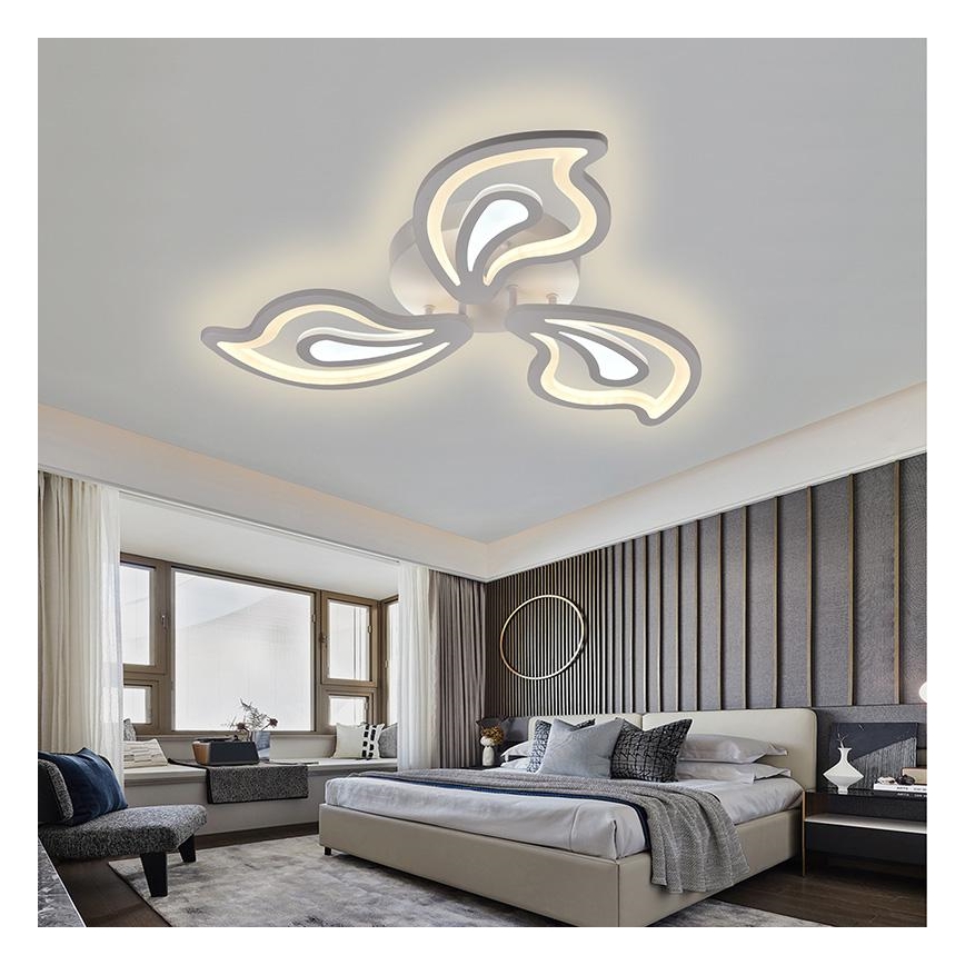 Brilagi - LED Prigušivi nadgradni luster TWIST LED/75W/230V 3000-6500K + Daljinski upravljač