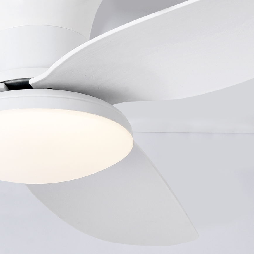 Brilagi - LED Prigušivi plafonski ventilator LED/30W/230V 3000-6500K bela + Daljinski upravljač