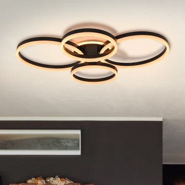 Brilagi - LED Prigušivo plafonsko svetlo ORBITS LED/52W/230V 3000-6000K 68x89 cm+ daljinski upravljač