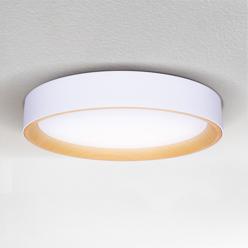 Brilagi - LED Prigušiva plafonjera LARIOS LED/48W/230V 3000-6500K ø 39 cm bela + Daljinski upravljač