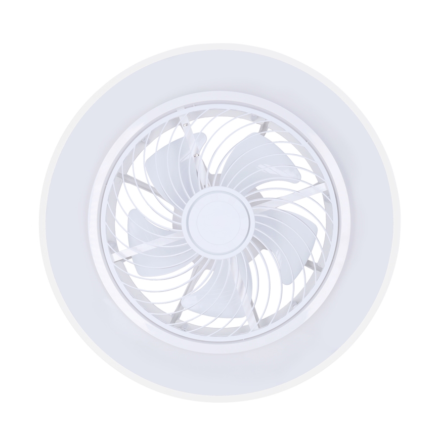 Brilagi - LED Prigušiva plafonjera sa ventilatorom LED/30W/230V 3000-6500K bela + Daljinski upravljač