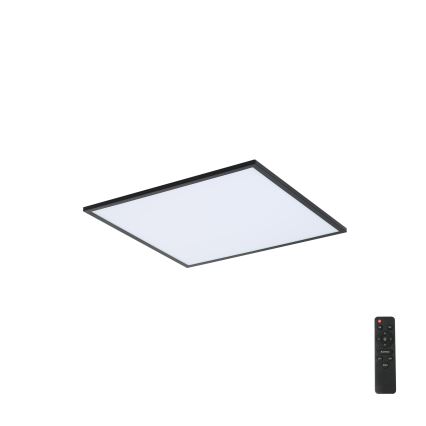 Brilagi - LED Prigušiva plafonjera SLIMFRAME LED/36W/230V 45x45 cm 3000-6000K crno + Daljinski upravljač