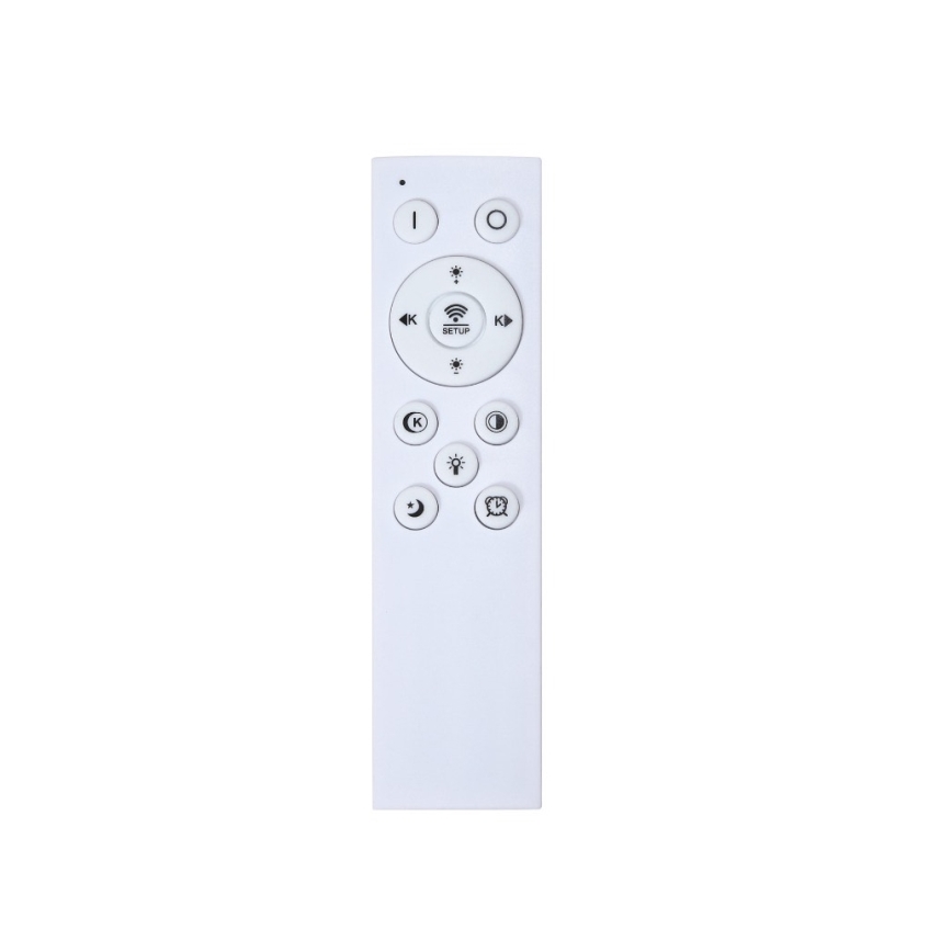Brilagi - LED Prigušiva plafonjera SLIMFRAME WOOD LED/36W/230V 49,5x49,5 cm 3000-6000K braon + Daljinski upravljač