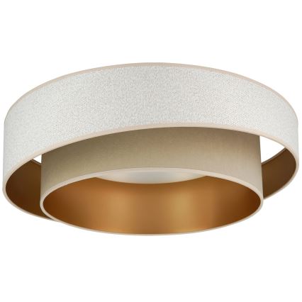 Brilagi - LED Prigušiva plafonjera VEGAS SHINE LED/24W/230V pr. 60 cm 3000/4000/6500K kremasta/bež + Daljinski upravljač
