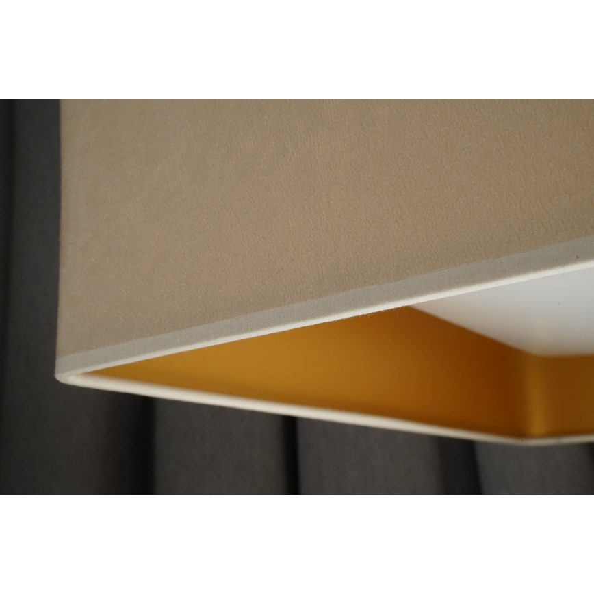 Brilagi - LED Prigušiva plafonjera VELVET SQUARE LED/24W/230V 3000/4000/6500K + Daljinski upravljač kremasta