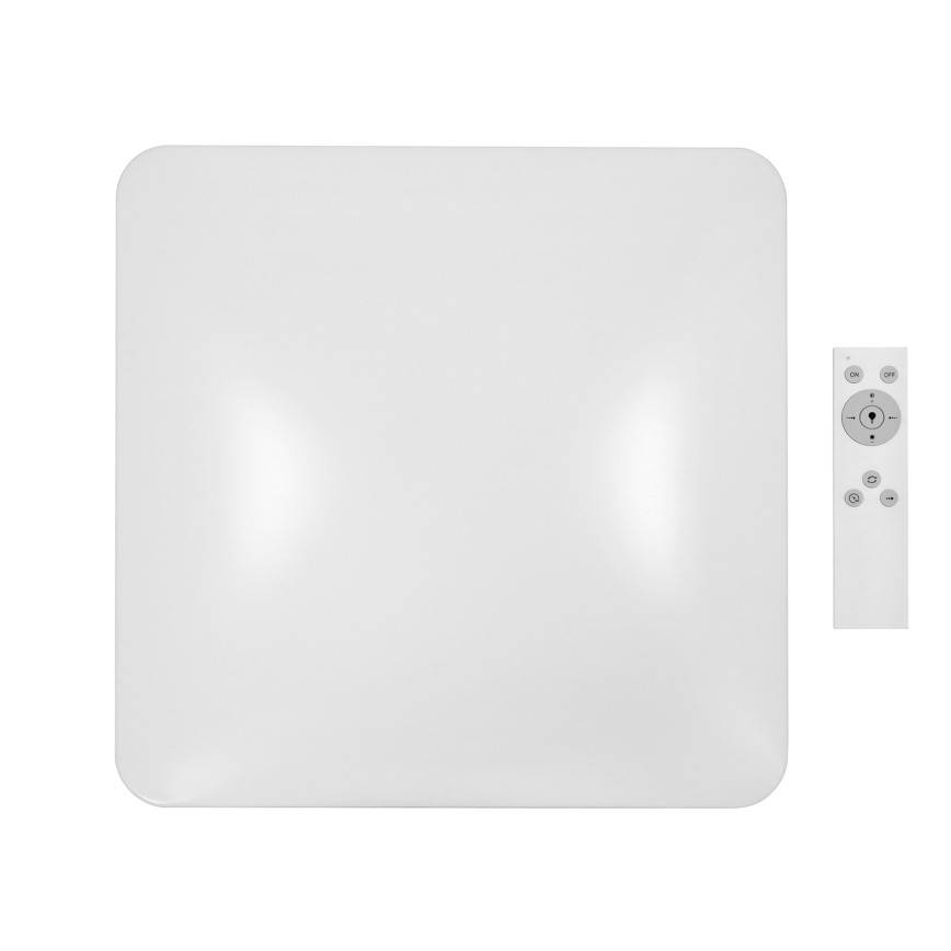 Brilagi - LED Prigušiva plafonjera VELVET SQUARE LED/24W/230V 3000/4000/6500K + Daljinski upravljač kremasta