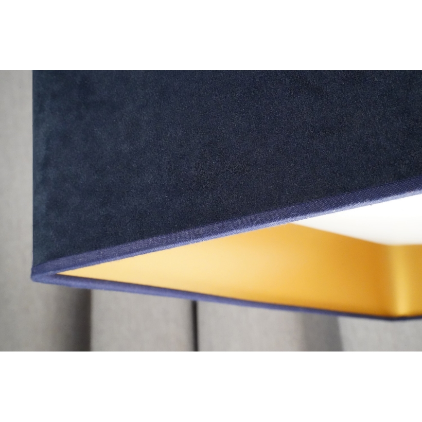 Brilagi - LED Prigušiva plafonjera VELVET SQUARE LED/24W/230V 3000/4000/6500K + Daljinski upravljač tamno plavi
