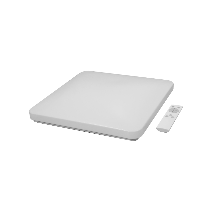 Brilagi - LED Prigušiva plafonjera VELVET SQUARE SMART LED/36W/230V 2700-6500K Wi-Fi Tuya + Daljinski upravljač bež