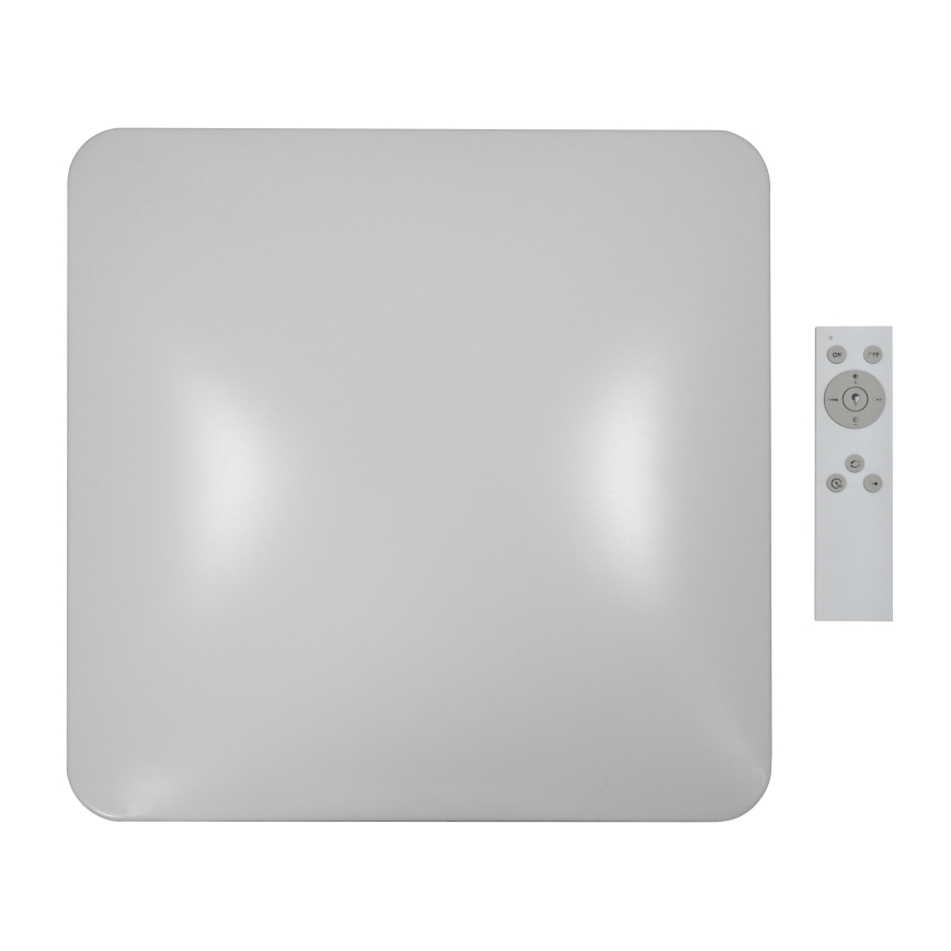Brilagi - LED Prigušiva plafonjera VELVET SQUARE SMART LED/36W/230V 2700-6500K Wi-Fi Tuya + Daljinski upravljač bež