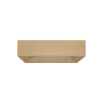 Brilagi - LED Prigušiva plafonjera VELVET SQUARE SMART LED/36W/230V 2700-6500K Wi-Fi Tuya + Daljinski upravljač braon