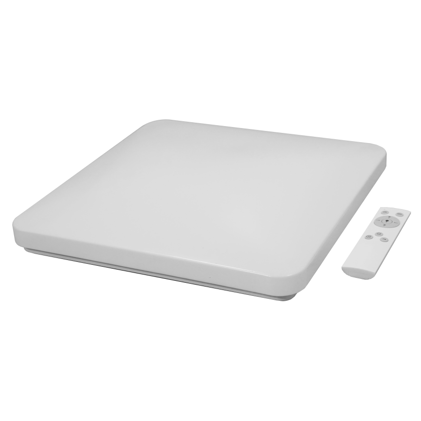 Brilagi - LED Prigušiva plafonjera VELVET SQUARE SMART LED/36W/230V 2700-6500K Wi-Fi Tuya + Daljinski upravljač kremasta
