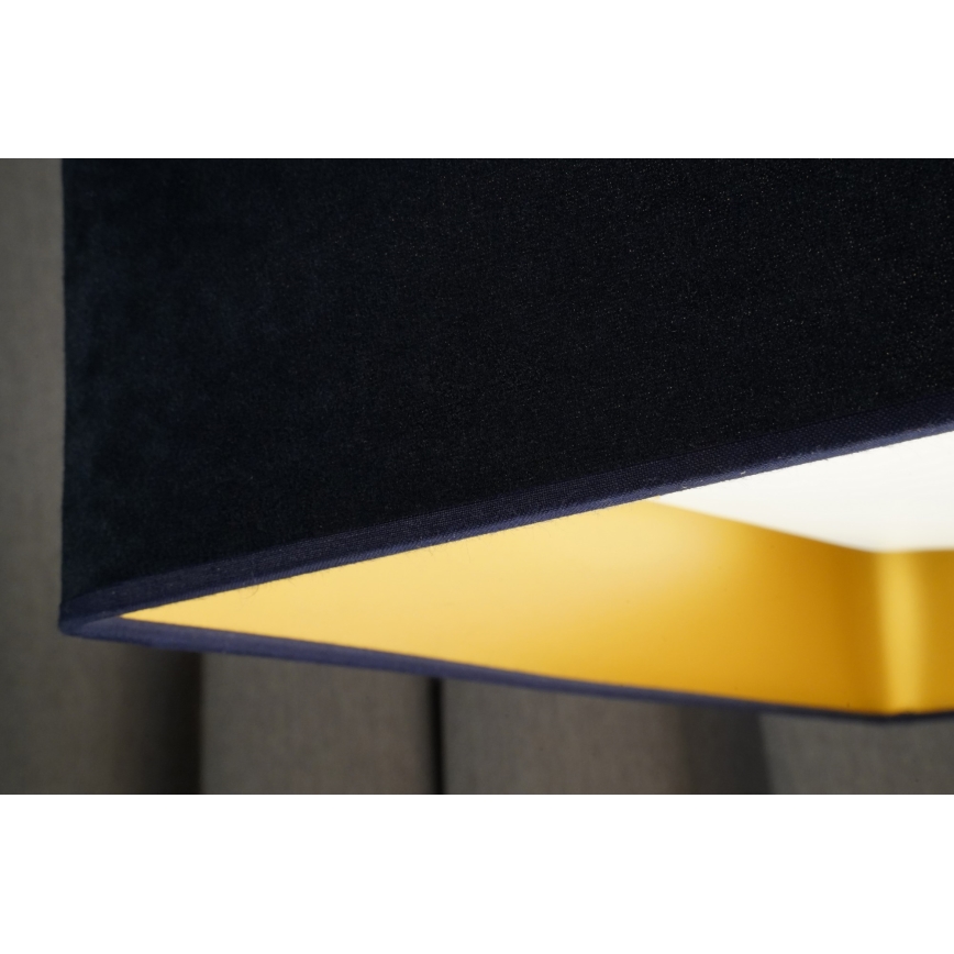 Brilagi - LED Prigušiva plafonjera VELVET SQUARE SMART LED/36W/230V 2700-6500K Wi-Fi Tuya + Daljinski upravljač tamno plavi