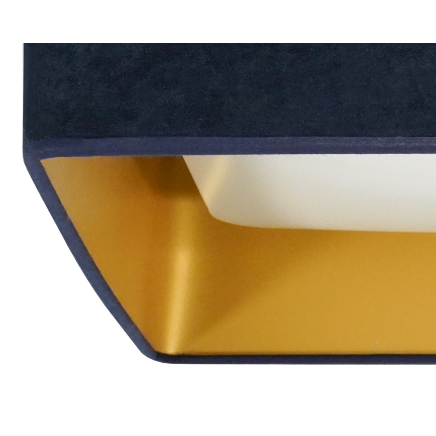 Brilagi - LED Prigušiva plafonjera VELVET SQUARE SMART LED/36W/230V 2700-6500K Wi-Fi Tuya + Daljinski upravljač tamno plavi