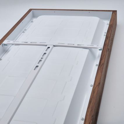 Brilagi - LED Prigušiva plafonjera za kupatilo WOODY FRAME LED/50W/230V hrast 120x30 cm 3000-6000K IP44 + Daljinski upravljač