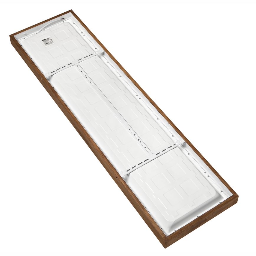 Brilagi - LED Prigušiva plafonjera za kupatilo WOODY FRAME LED/50W/230V hrast 120x30 cm 3000-6000K IP44 + Daljinski upravljač