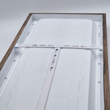 Brilagi - LED Prigušiva plafonjera za kupatilo WOODY FRAME LED/50W/230V hrast 120x30 cm 3000-6000K IP44 + Daljinski upravljač