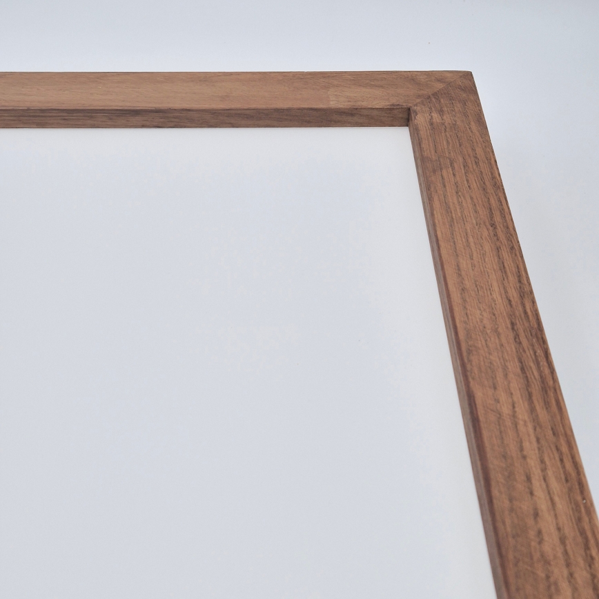 Brilagi - LED Prigušiva plafonjera za kupatilo WOODY FRAME LED/50W/230V hrast 60x60 cm 3000-6000K IP44 + Daljinski upravljač