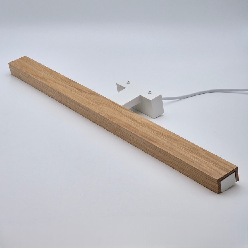 Brilagi - LED Rasveta za ogledalo u kupatilu WOODY MIRROR LED/12W/230V 60 cm IP44 hrast/bela