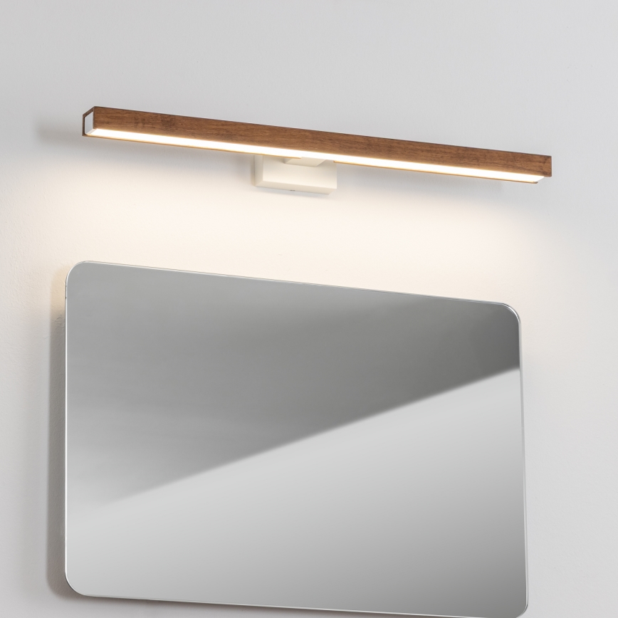 Brilagi - LED Rasveta za ogledalo u kupatilu WOODY MIRROR LED/12W/230V 60 cm IP44 hrast/bela