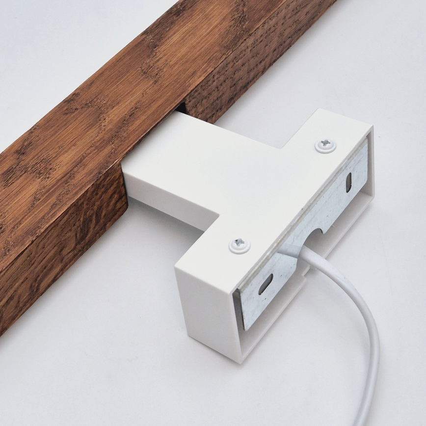 Brilagi - LED Rasveta za ogledalo u kupatilu WOODY MIRROR LED/12W/230V 60 cm IP44 hrast/bela