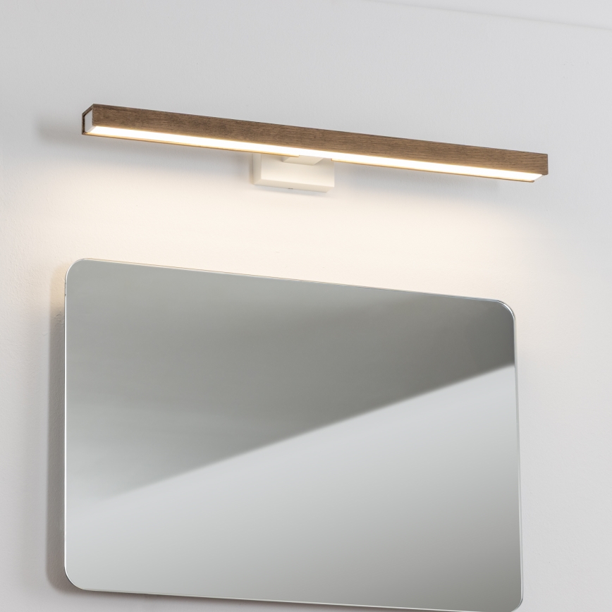 Brilagi - LED Rasveta za ogledalo u kupatilu WOODY MIRROR LED/12W/230V 60 cm IP44 hrast/bela