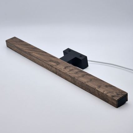 Brilagi - LED Rasveta za ogledalo u kupatilu WOODY MIRROR LED/12W/230V 60 cm IP44 hrast/crno