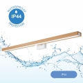 Brilagi - LED Rasveta za ogledalo u kupatilu WOODY MIRROR LED/15W/230V 90 cm IP44 hrast/bela