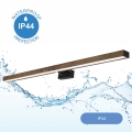 Brilagi - LED Rasveta za ogledalo u kupatilu WOODY MIRROR LED/15W/230V 90 cm IP44 hrast/crno