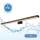 Brilagi - LED Rasveta za ogledalo u kupatilu WOODY MIRROR LED/15W/230V 90 cm IP44 hrast trešnja/crno