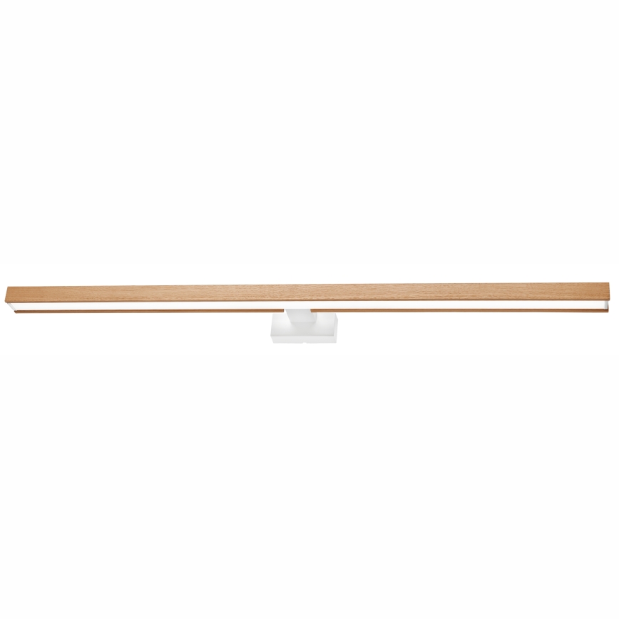 Brilagi - LED Rasveta za ogledalo u kupatilu WOODY MIRROR LED/15W/230V 90 cm IP44 hrast/bela