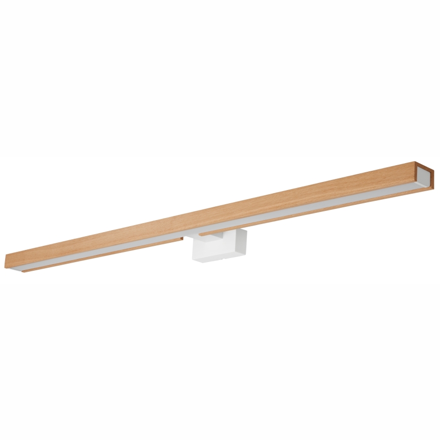 Brilagi - LED Rasveta za ogledalo u kupatilu WOODY MIRROR LED/15W/230V 90 cm IP44 hrast/bela