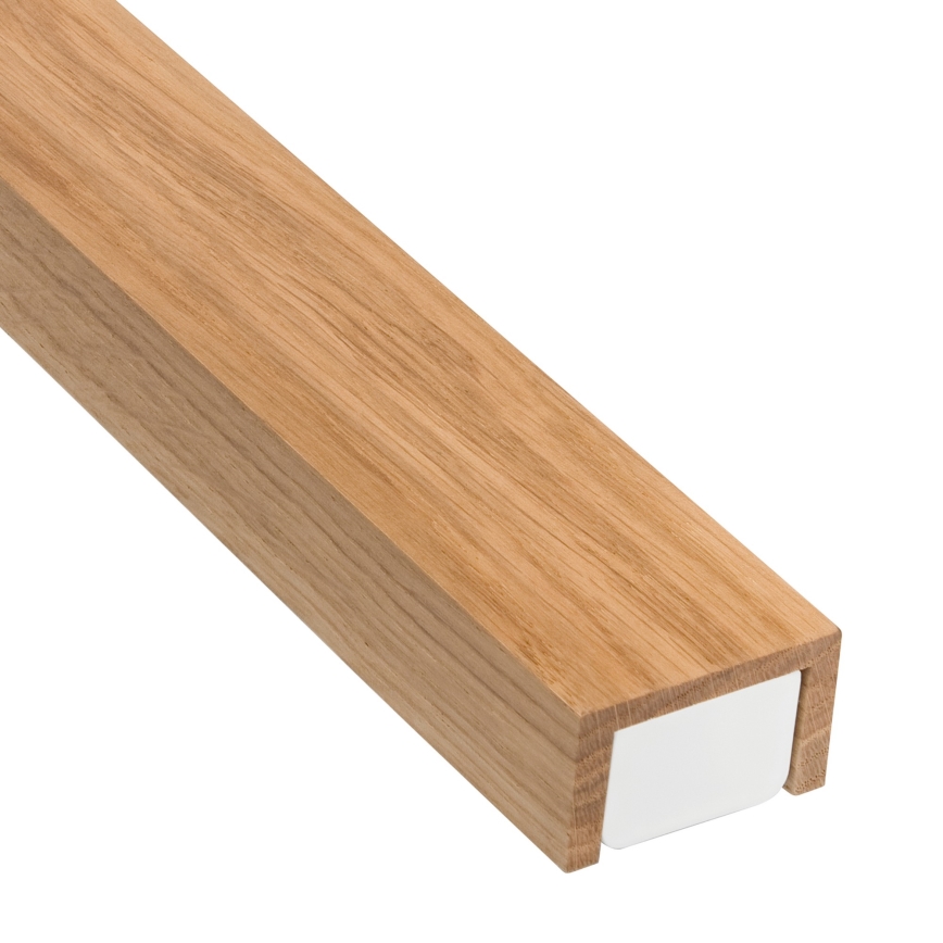Brilagi - LED Rasveta za ogledalo u kupatilu WOODY MIRROR LED/15W/230V 90 cm IP44 hrast/bela