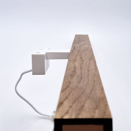 Brilagi - LED Rasveta za ogledalo u kupatilu WOODY MIRROR LED/15W/230V 90 cm IP44 hrast/bela