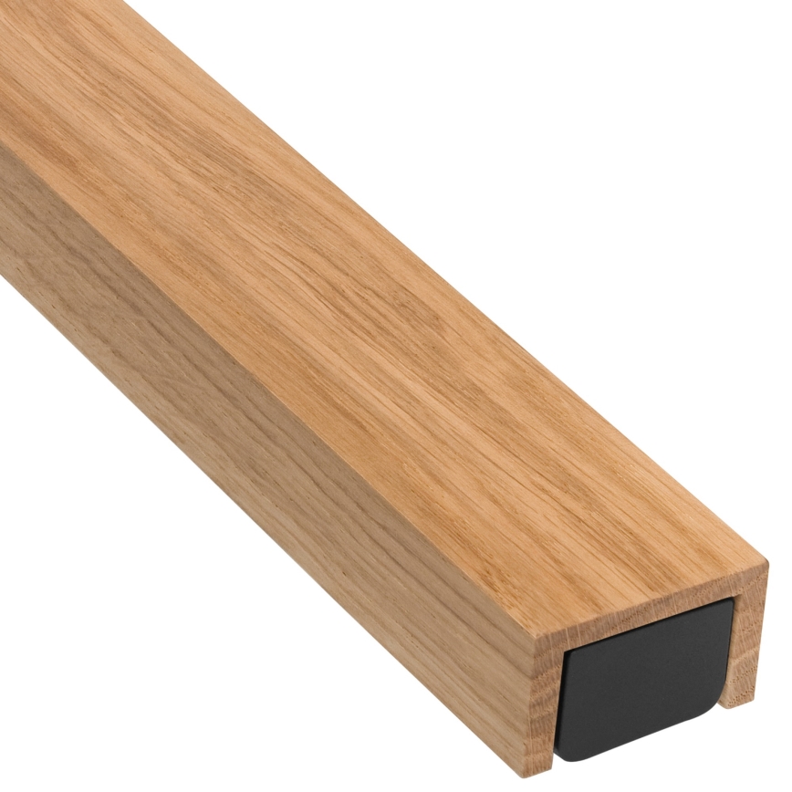 Brilagi - LED Rasveta za ogledalo u kupatilu WOODY MIRROR LED/15W/230V 90 cm IP44 hrast/crno