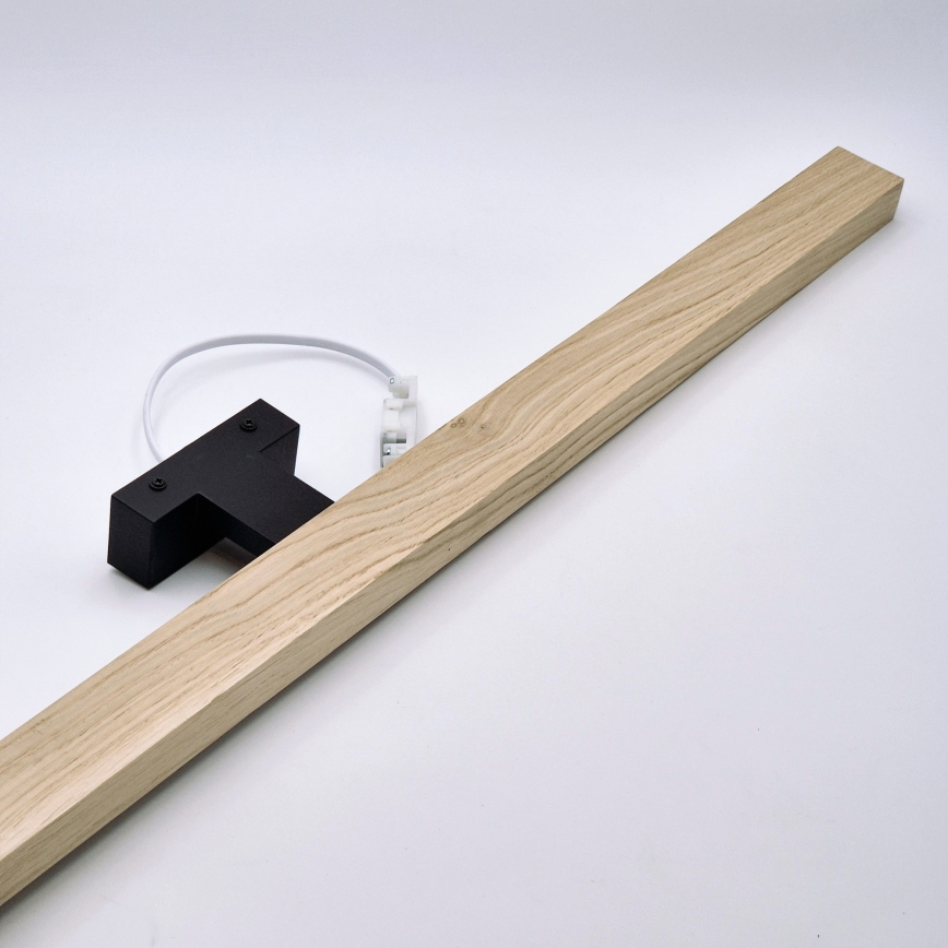 Brilagi - LED Rasveta za ogledalo u kupatilu WOODY MIRROR LED/15W/230V 90 cm IP44 hrast/crno