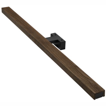 Brilagi - LED Rasveta za ogledalo u kupatilu WOODY MIRROR LED/15W/230V 90 cm IP44 hrast orah/crno