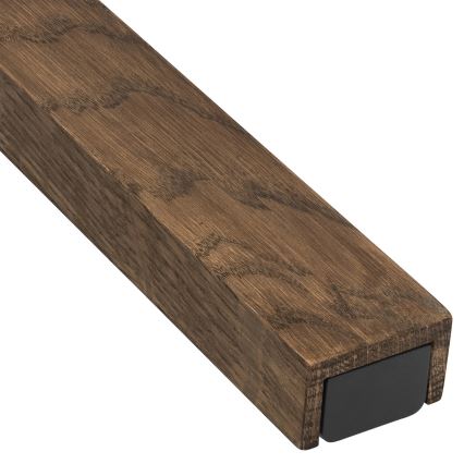 Brilagi - LED Rasveta za ogledalo u kupatilu WOODY MIRROR LED/15W/230V 90 cm IP44 hrast orah/crno