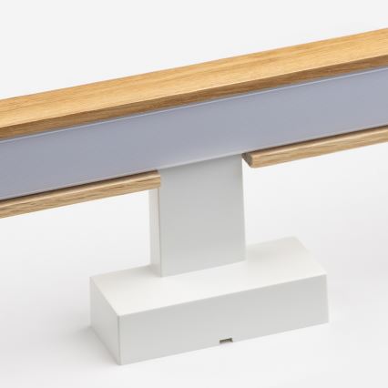 Brilagi - LED Rasveta za ogledalo u kupatilu WOODY MIRROR LED/8W/230V 40 cm IP44 hrast/bela