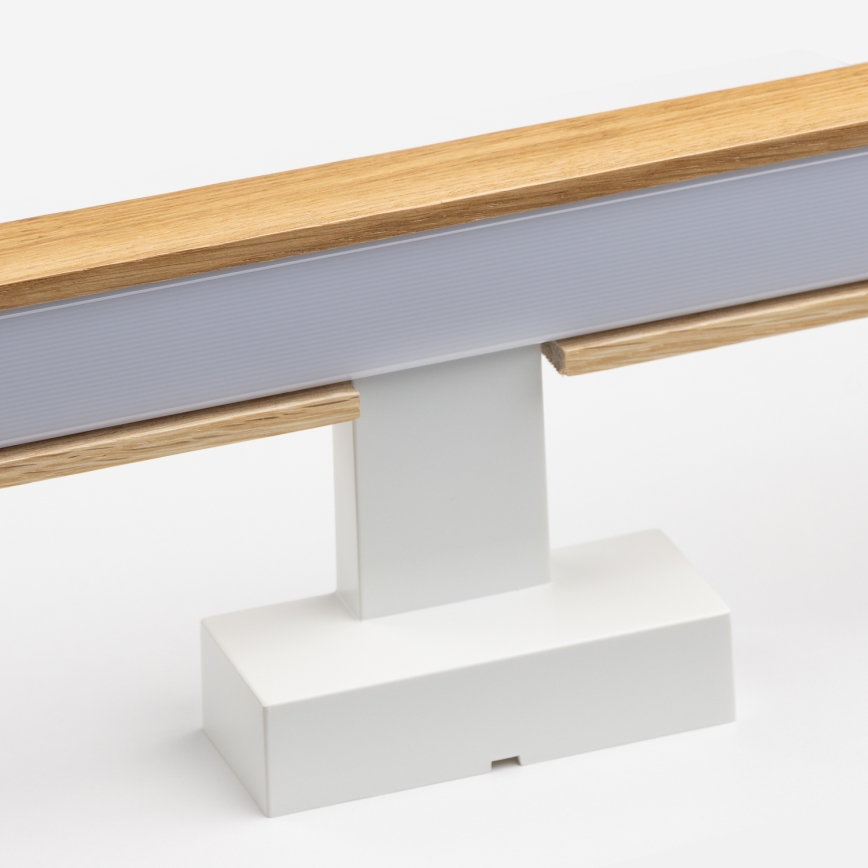 Brilagi - LED Rasveta za ogledalo u kupatilu WOODY MIRROR LED/8W/230V 40 cm IP44 hrast/bela