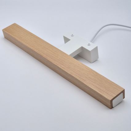 Brilagi - LED Rasveta za ogledalo u kupatilu WOODY MIRROR LED/8W/230V 40 cm IP44 hrast/bela