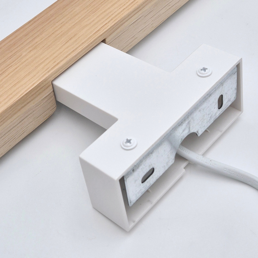 Brilagi - LED Rasveta za ogledalo u kupatilu WOODY MIRROR LED/8W/230V 40 cm IP44 hrast/bela