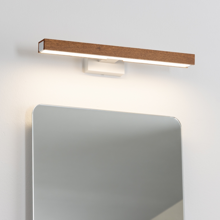 Brilagi - LED Rasveta za ogledalo u kupatilu WOODY MIRROR LED/8W/230V 40 cm IP44 hrast/bela