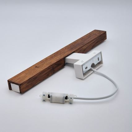Brilagi - LED Rasveta za ogledalo u kupatilu WOODY MIRROR LED/8W/230V 40 cm IP44 hrast/bela