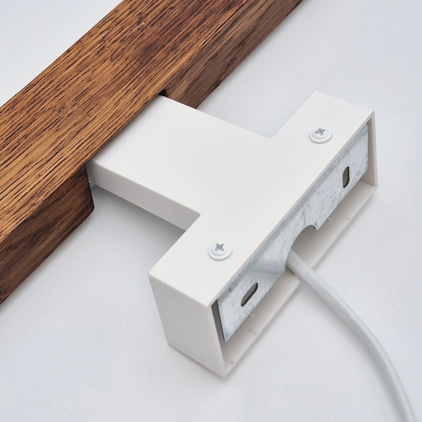 Brilagi - LED Rasveta za ogledalo u kupatilu WOODY MIRROR LED/8W/230V 40 cm IP44 hrast/bela