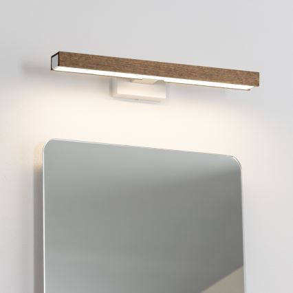 Brilagi - LED Rasveta za ogledalo u kupatilu WOODY MIRROR LED/8W/230V 40 cm IP44 hrast/bela